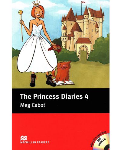 Macmillan Readers: Princess Diaries 4 + CD (ниво Pre-Intermediate) - 1