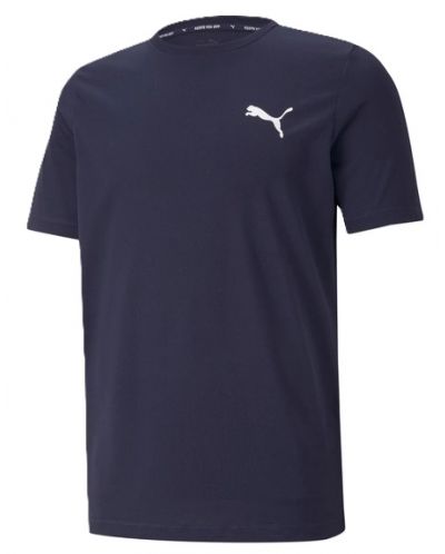 Мъжка тениска Puma - Active Small Logo Tee , синя - 1