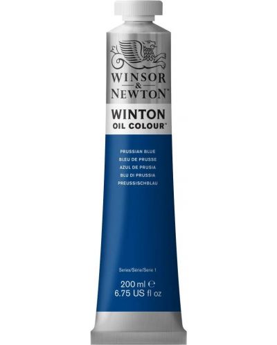 Маслена боя Winsor & Newton Winton - Пруска синя, 200 ml - 1