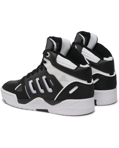 Мъжки обувки Adidas - Midcity Mid , черни/бели - 4