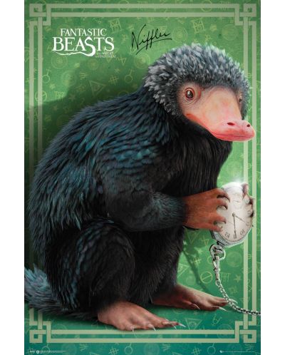 Макси плакат GB eye Movies: Fantastic Beasts - Niffler - 1