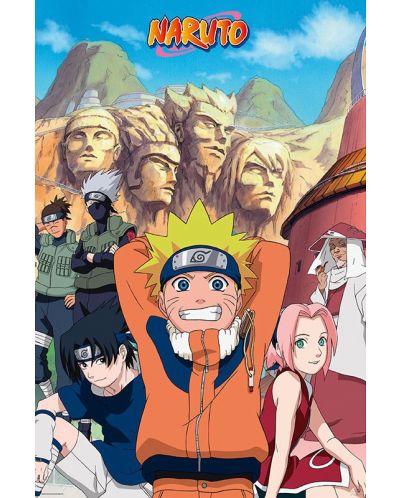 Макси плакат ABYstyle Animation: Naruto - Group - 1