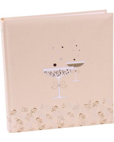 Албум за снимки Goldbuch Marriage – Чаши с шампанско, паус - 1