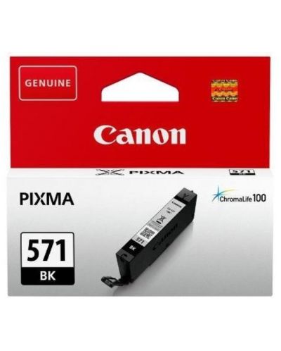 Мастилница Canon - CLI-571, за PIXMA MG5750/6850/7750, черна - 1