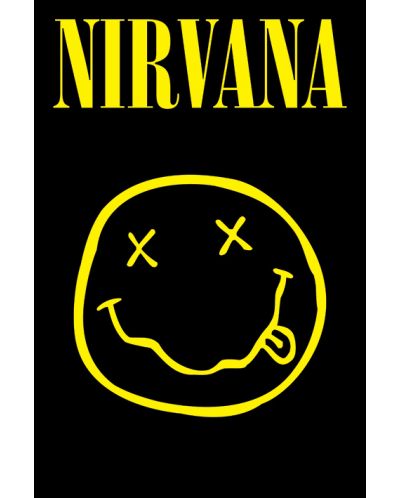 Макси плакат Pyramid - Nirvana (Smiley) - 1