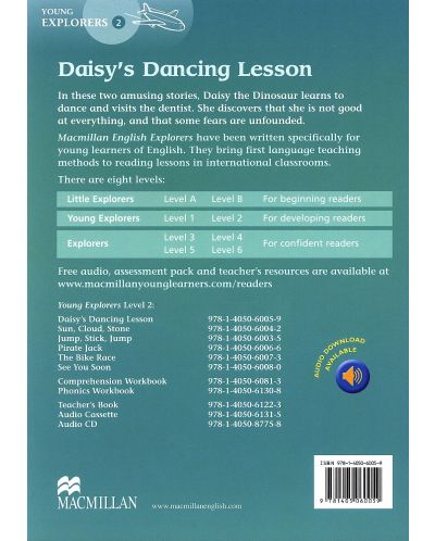 Macmillan Explorers Phonics: Daisy's Dancing Lesson (ниво Young Explorer's 2) - 2