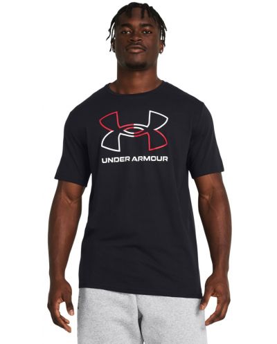 Мъжка тениска Under Armour - Foundation , черна - 2