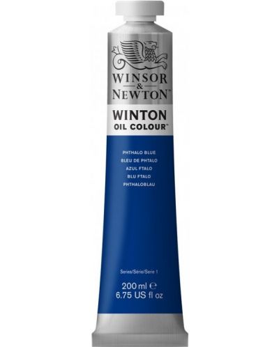 Маслена боя Winsor & Newton Winton - Синя фталоцианова, 200 ml - 1