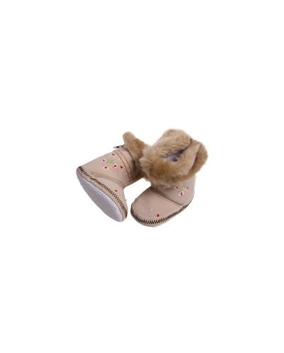 Бебешки буйки Marcelin - Бежови, 3-6 месеца, 11.5 cm ходило