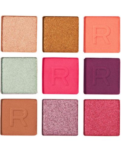 Makeup Revolution Neon Палитра сенки Tropic Pink, 9 цвята - 4