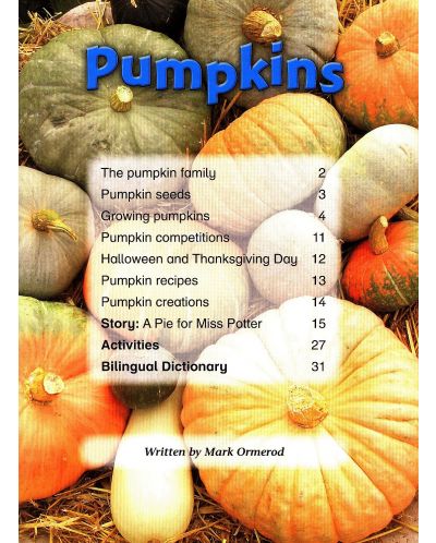 Macmillan Children's Readers: Pumpkins (ниво level 5) - 3