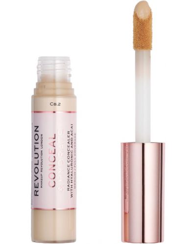 Makeup Revolution Conceal & Hydrate Течен коректор, C8.2, 13 g - 2