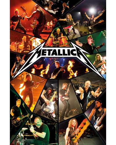 Макси плакат Pyramid - Metallica (Live) Colour - 1