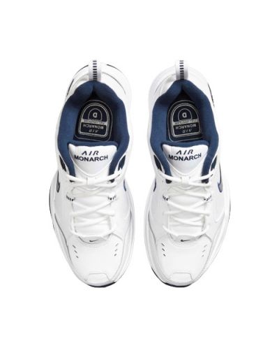 Мъжки обувки Nike - Air Monarch IV, бели/сини - 6