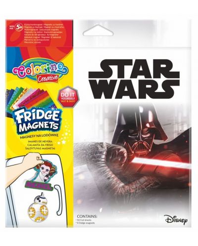 Магнити за хладилник Colorino Marvel - Star Wars - 1
