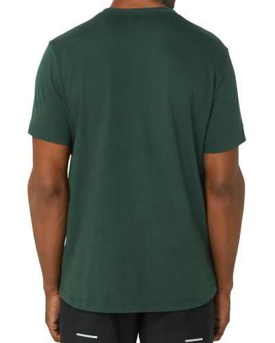 Мъжка тениска Asics - Big Logo Tee, зелена/черна - 2