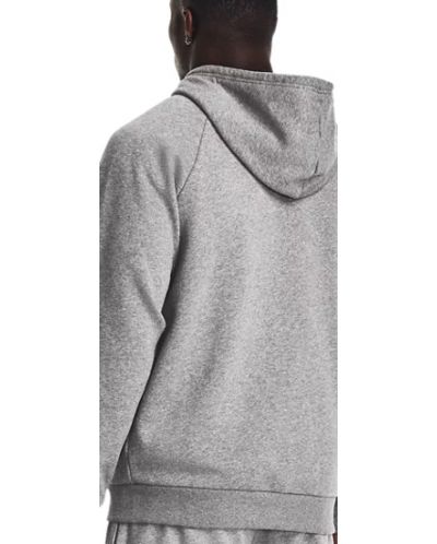 Мъжки суитшърт Under Armour - UA Rival Fleece FZ, сив - 4