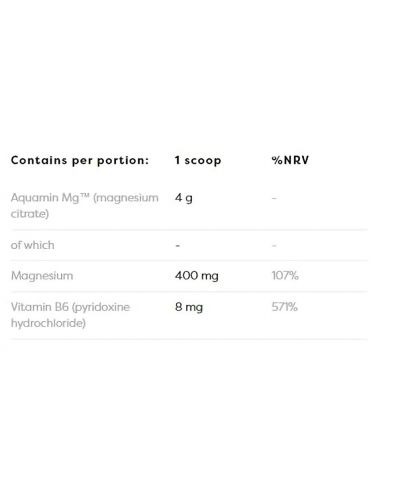 Magnesium Citrate + B6 Powder, 250 g, Osavi - 4