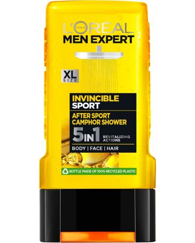 L'Oréal Men Expert Душ гел Invincible Sport, 300 ml - 1