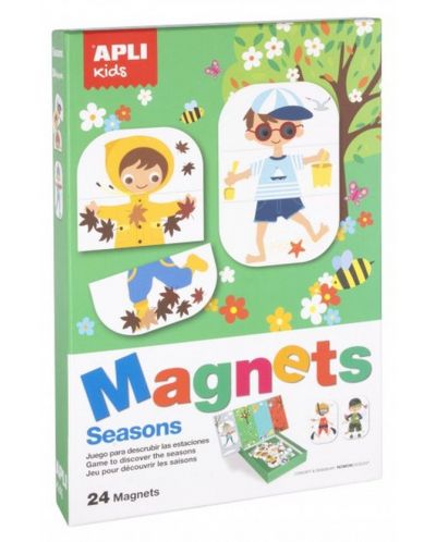Детска магнитна игра APLI - Сезоните