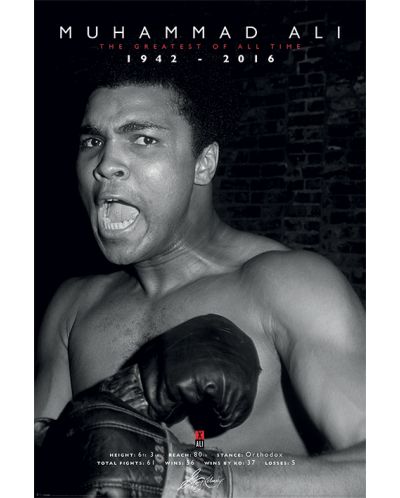 Макси плакат Pyramid - Muhammad Ali Commemorative (Greatest) - 1