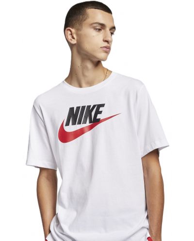 Мъжка тениска Nike - Sportswear Tee Icon , бяла - 3