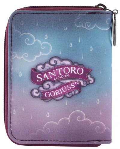 Малък кожен портфейл Santoro Gorjuss Whatever the Weather - Little Storm Cloud - 2