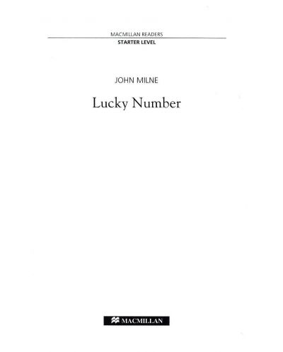 Macmillan Readers: Lucky Number  (ниво Starter) - 4