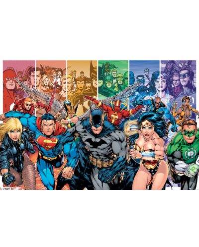 Макси плакат Pyramid - Justice League America (Generations) - 1
