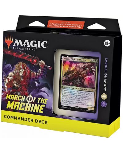 Magic The Gathering: March of the Machine Commander Deck - Growing Threat - 1