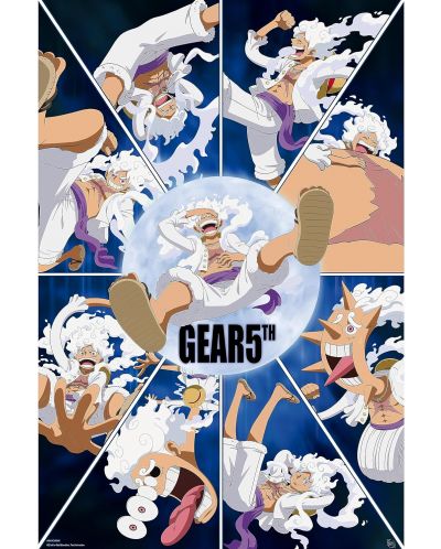 Макси плакат GB eye Animation: One Piece - Gear 5th Looney - 1