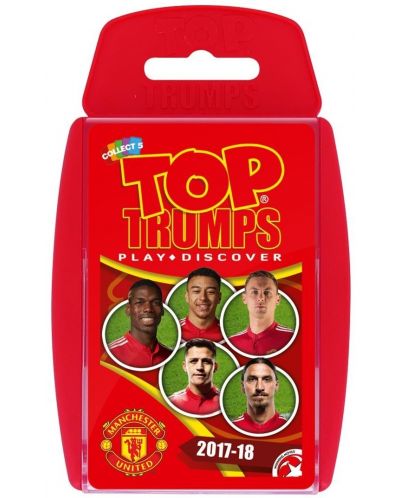 Игра с карти Top Trumps - Manchester United FC - 1