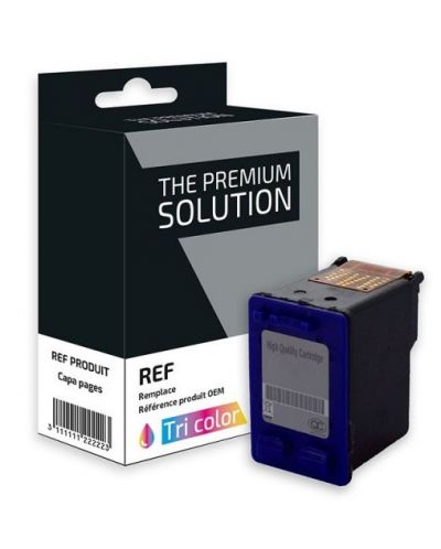 Мастилница заместител The Premium Solution - C6657A, за HP, цветна - 1