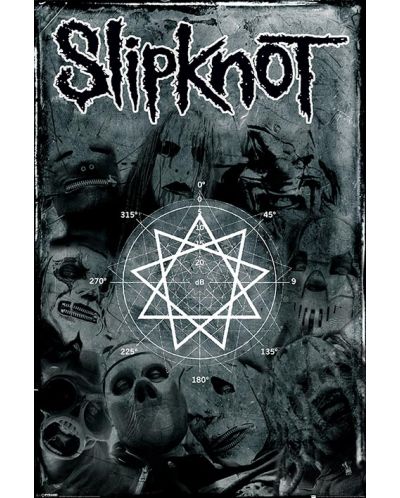 Макси плакат Pyramid - Slipknot (Pentagram) - 1