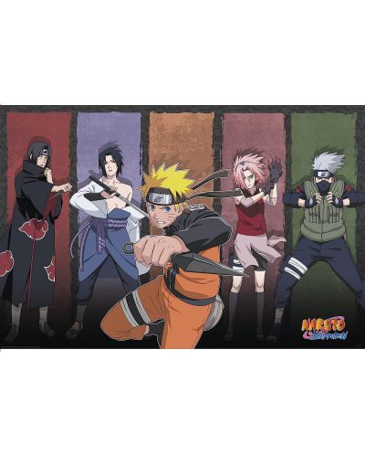 Макси плакат GB eye Animation: Naruto Shippuden - Naruto & Allies - 1