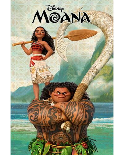 Макси плакат Pyramid - Moana (Moana and Maui) - 1