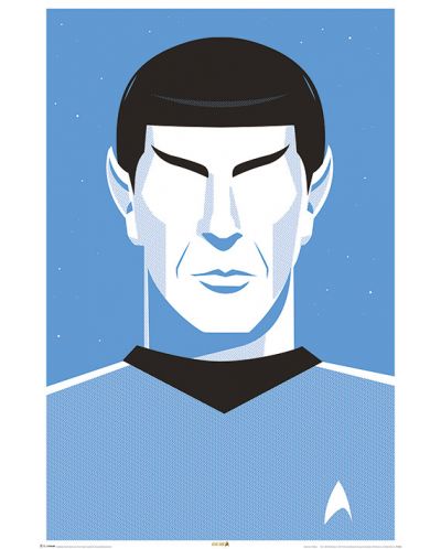 Макси плакат Pyramid - Star Trek (Pop Spock) - 50th Anniversary