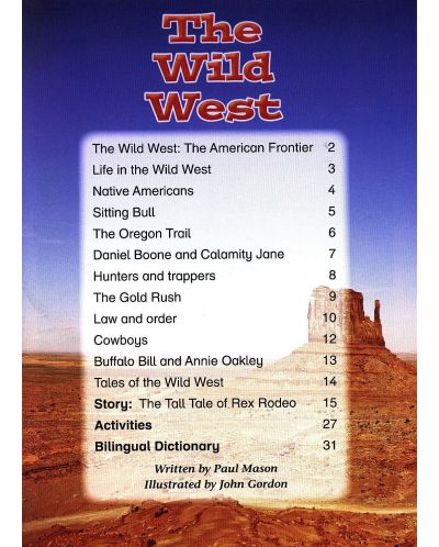 Macmillan Children's Readers: Wild West (ниво level 5) - 3