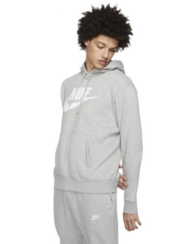 Мъжки суитшърт Nike - Club Sportswear , сив - 4