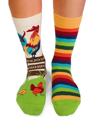 Мъжки чорапи Pirin Hill - Rooster, размер 43-46, многоцветни - 2