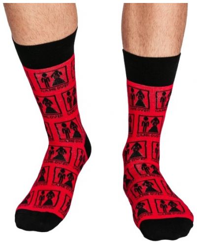 Мъжки чорапи Crazy Sox - Гейм Оувър, размер 40-45 - 2