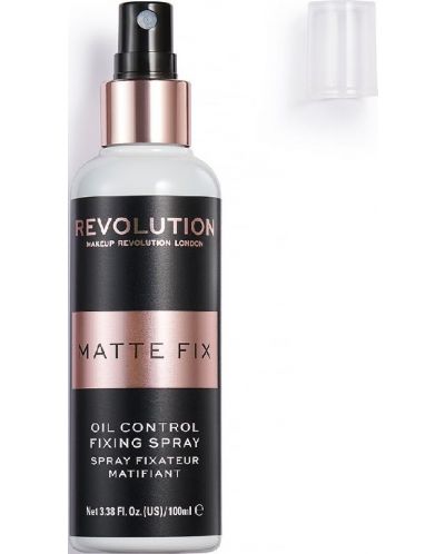 Makeup Revolution Спрей за фиксиране на грим Matte Fix, 100 ml - 2