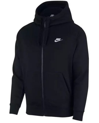 Мъжки суитшърт Nike - Sportswear Club Fleece , черен - 1