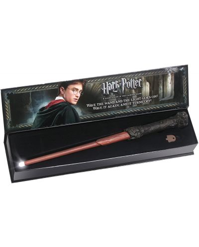 Магическа Пръчка The Noble Collection Movies: Harry Potter - Harry's Wand (Светеща), 36 cm - 6