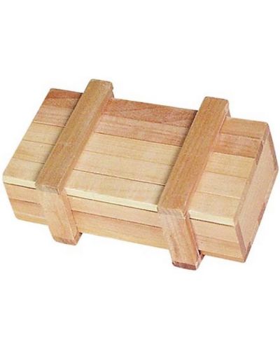 Магическа дървена кутия с тайно отваряне Goki  - 1