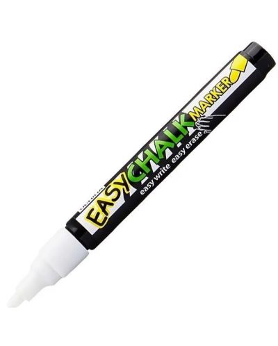 Тебеширен маркер Marvy Uchida Easy Chalk - Бял