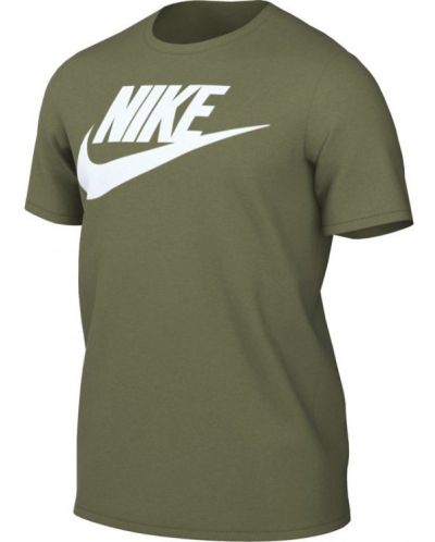 Мъжка тениска Nike - Icon Futura , зелена - 1
