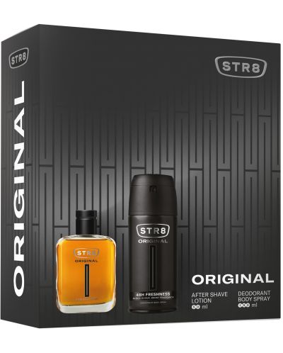 STR8 Original Комплект - Лосион за след бръснене и Дезодорант, 50 + 150 ml - 1
