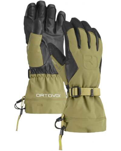 Мъжки ръкавици Ortovox - Merino Freeride, зелени - 1