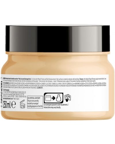 L'Oréal Professionnel Absolut Repair Маска за коса, 250 ml - 2